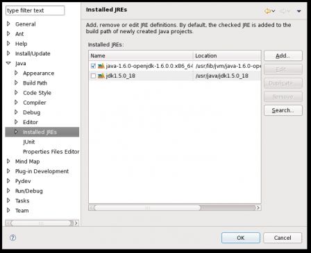 Installed-JREs